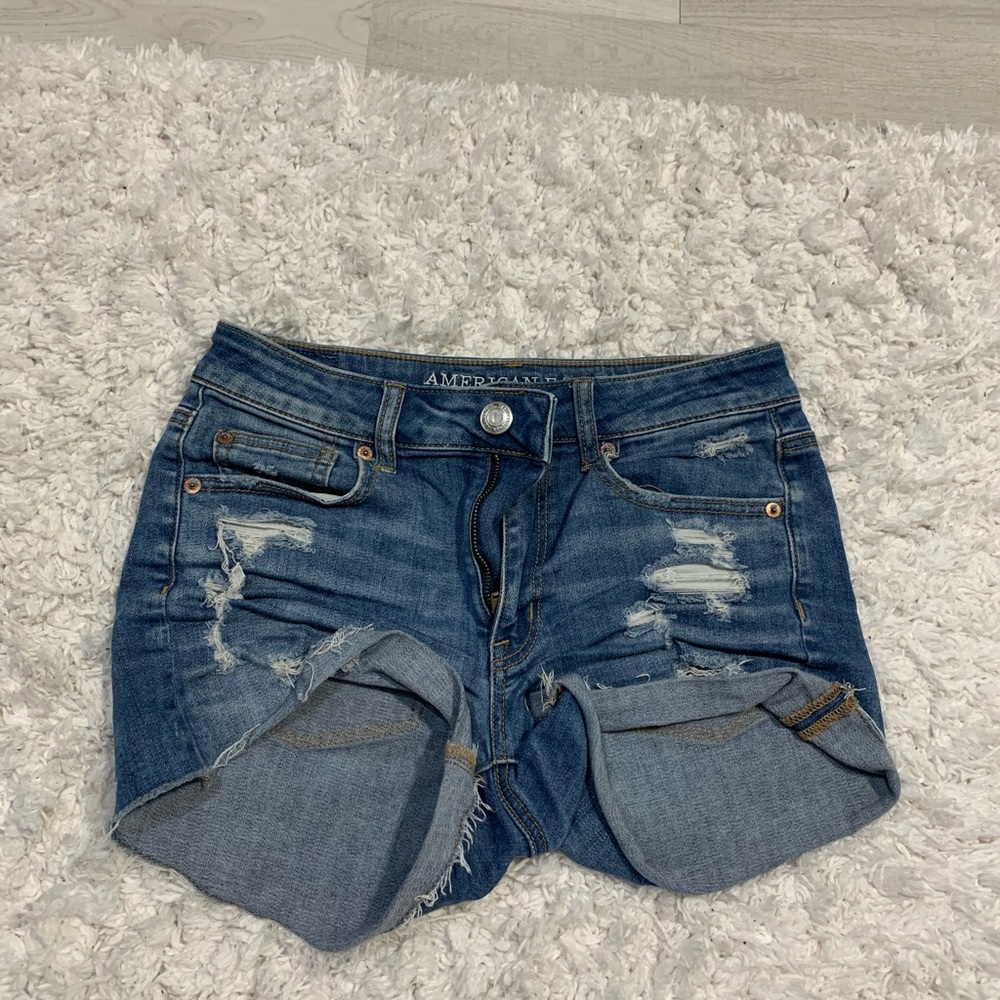 American Eagle Shortie Short Sz4